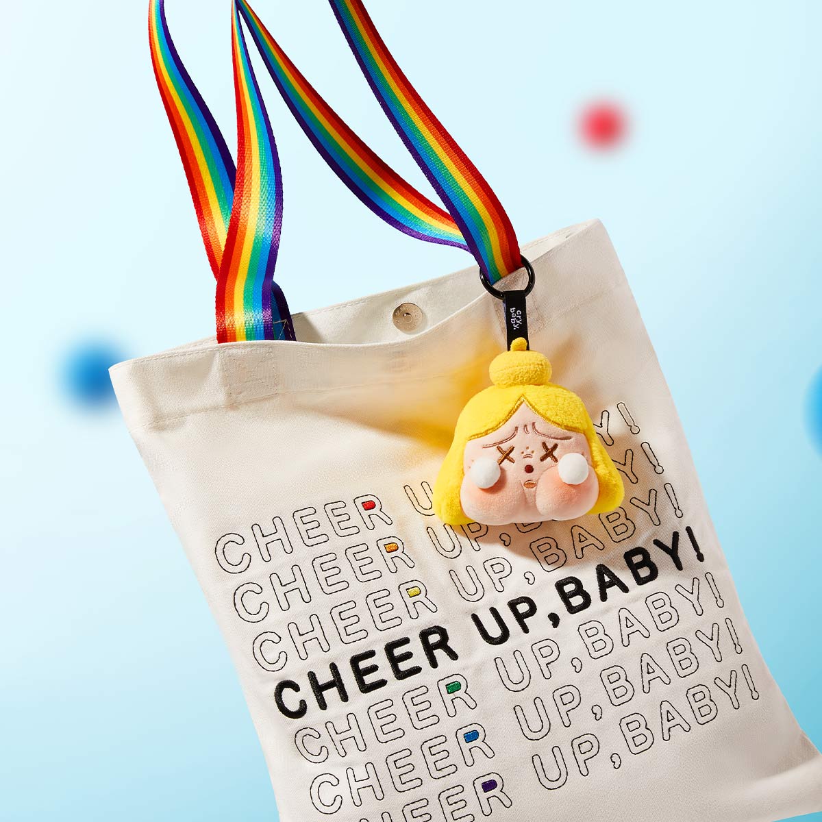 POP MART CRYBABY CHEER UP, BABY! SERIES-Plush Pendant Blind Box