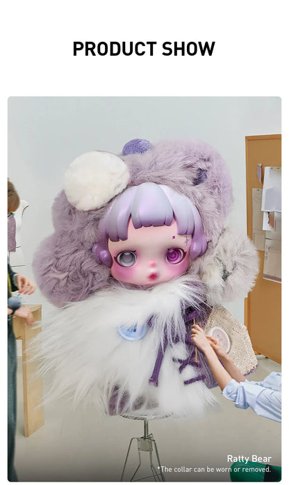 POP MART Skullpanda You Found Me! Series Plush Doll Pendant