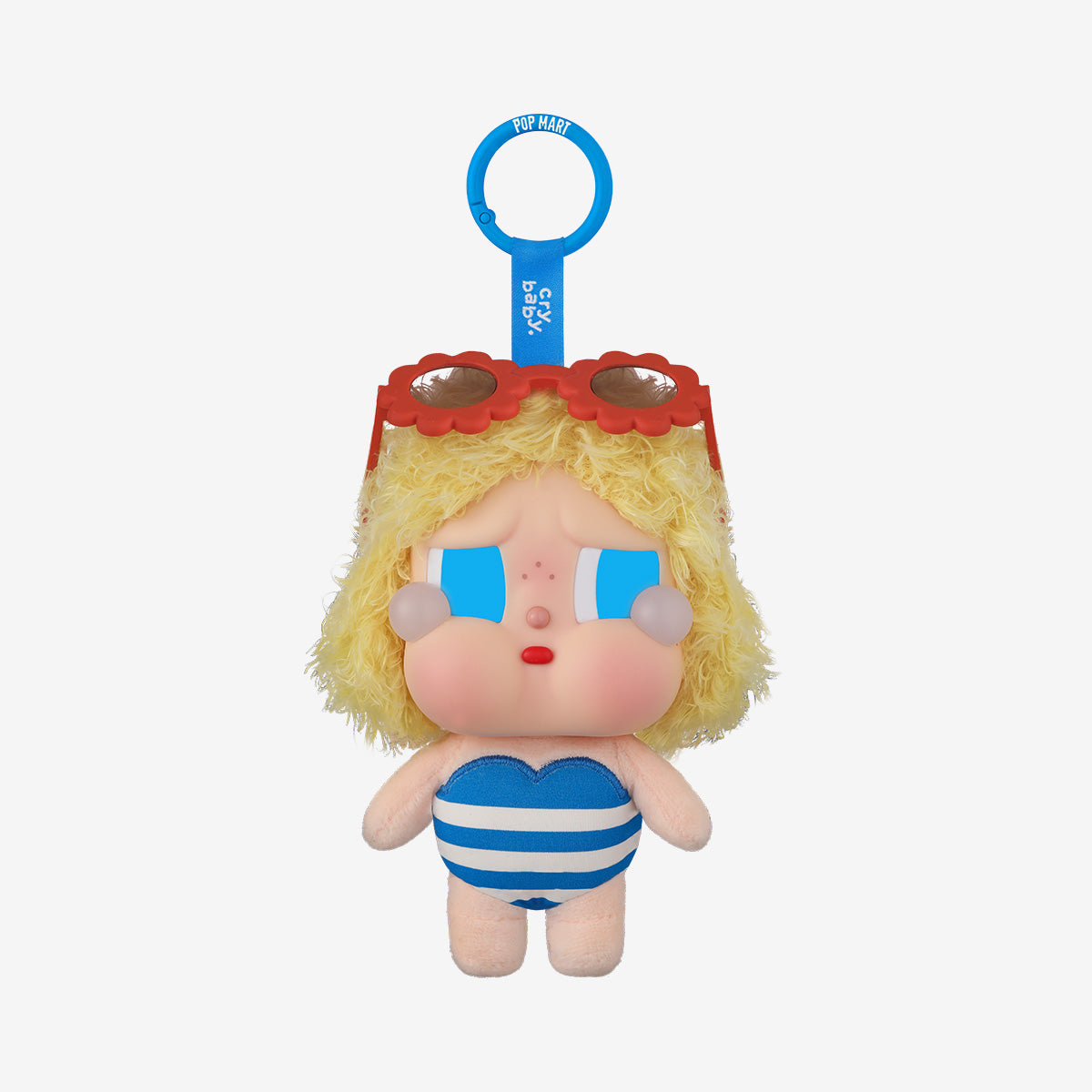 POP MART CRYBABY Vacation Mode On Series-Vinyl Plush Pendant Blind Box