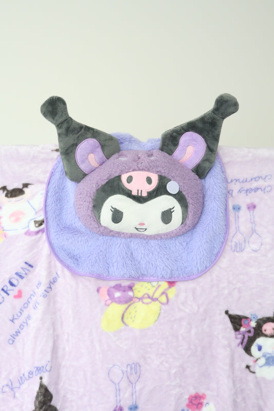 2 in 1 Kuromi Pillow and Blanket