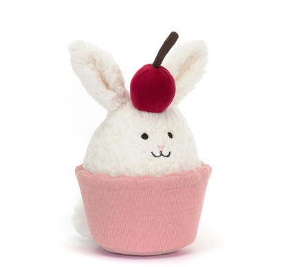 Jellycat Dainty Dessert Bunny Cupcake
