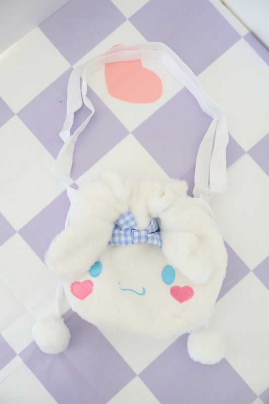 Cinnamoroll Drawstring Plush Bag