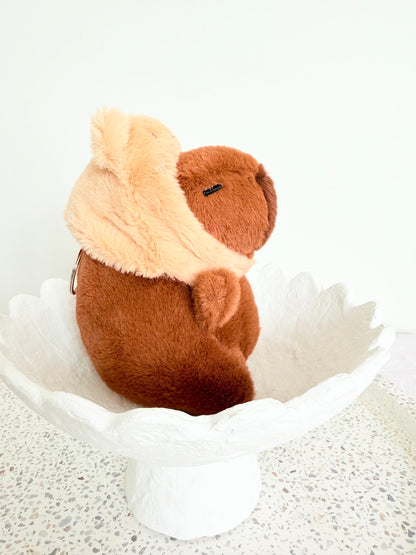 Capybara x Teddy Keyring