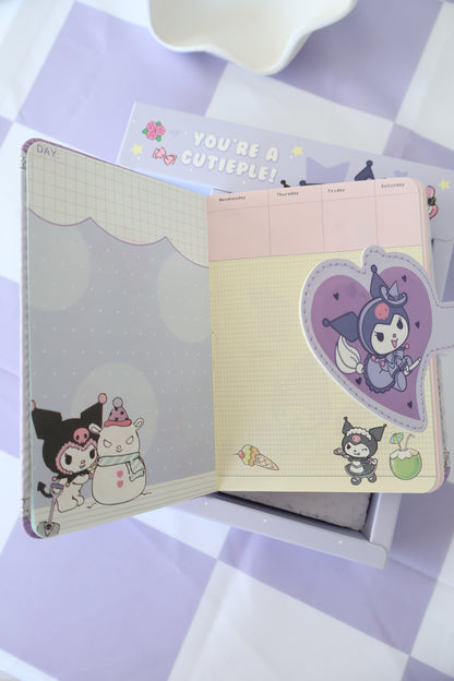 Kuromi Diary Gift set