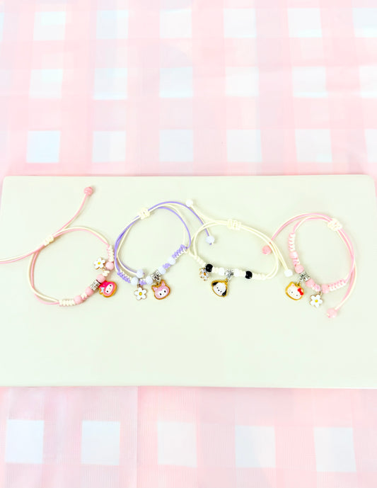 Sanrio Woven Bracelets