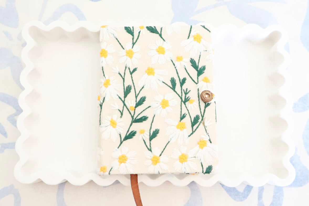 Flower Embroidery Notebooks