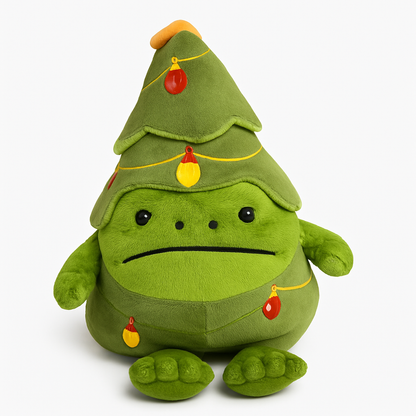 Frog x Xmas Tree Plush