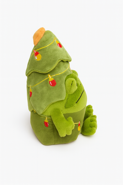 Frog x Xmas Tree Plush