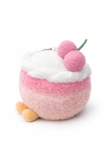 Cherry Cake Keychain