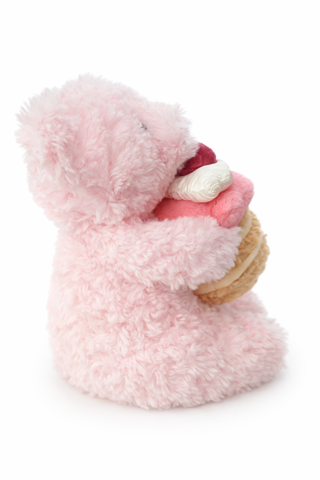 Pink Bear with Cake