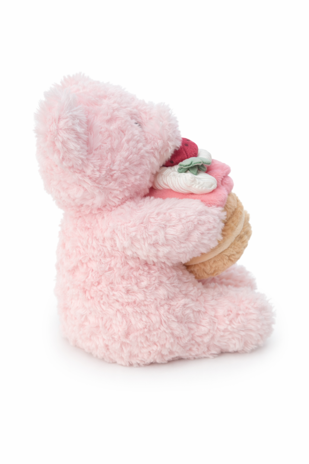 Pink Bear with Cake