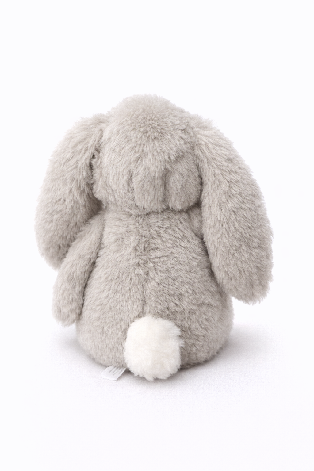 Blue Floral Silver Bunny
