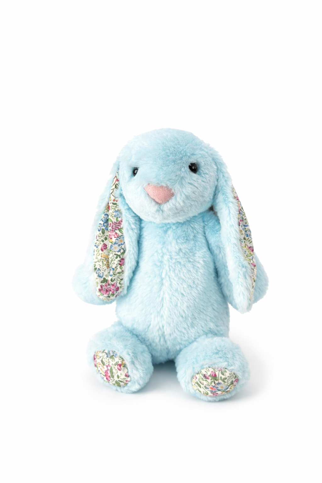 Floral Blue Bunny