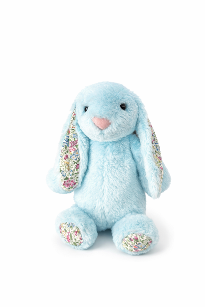 Floral Blue Bunny