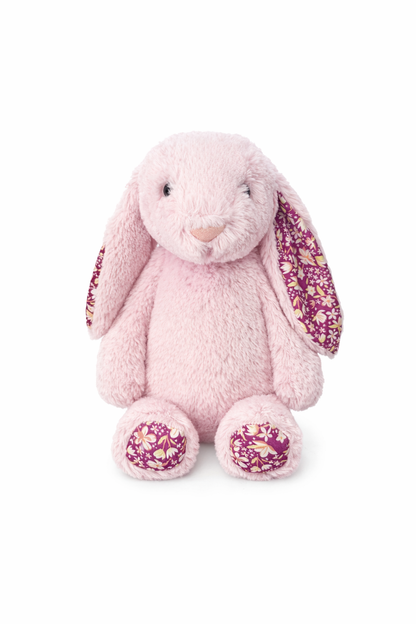 Floral Fuscia Bunny