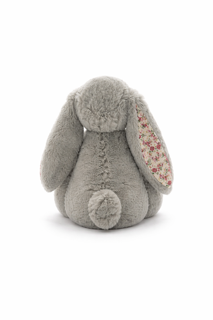 Floral Silver Bunny