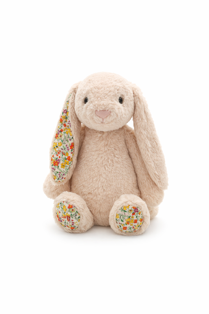 Floral Cream Bunny