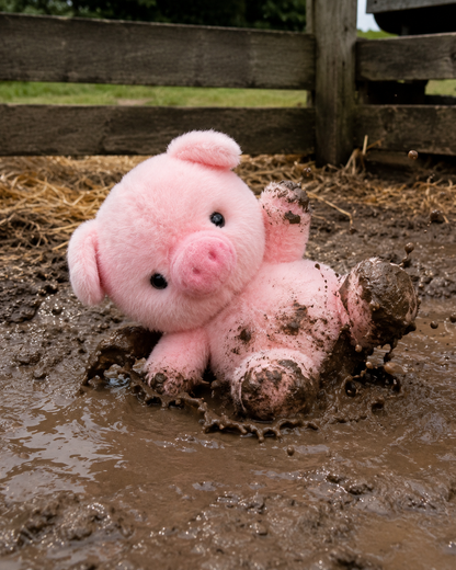 Little Piggy Plush Pendant