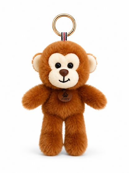 Monkey Plush Pendant