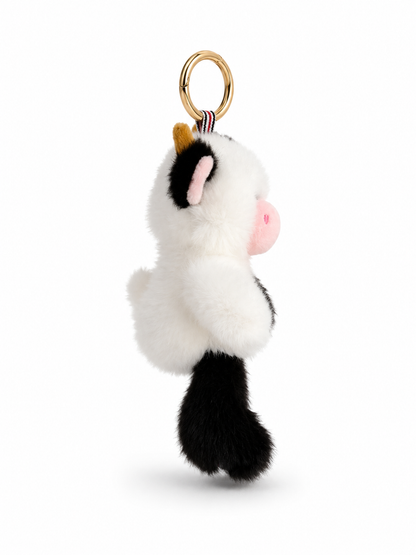 Cow Plush Pendant