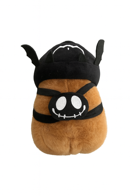 Capybara x Skeleton Hat