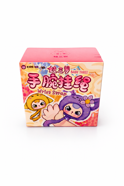 BABY THREE Wrist Strap Vinyl Plush Pendant Blind Box