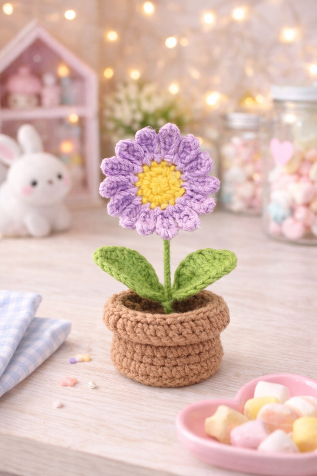 Mini Purple Daisy