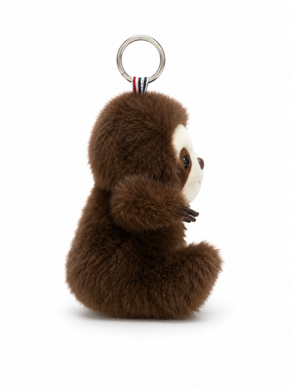 Sloth Floral Plush Pendant