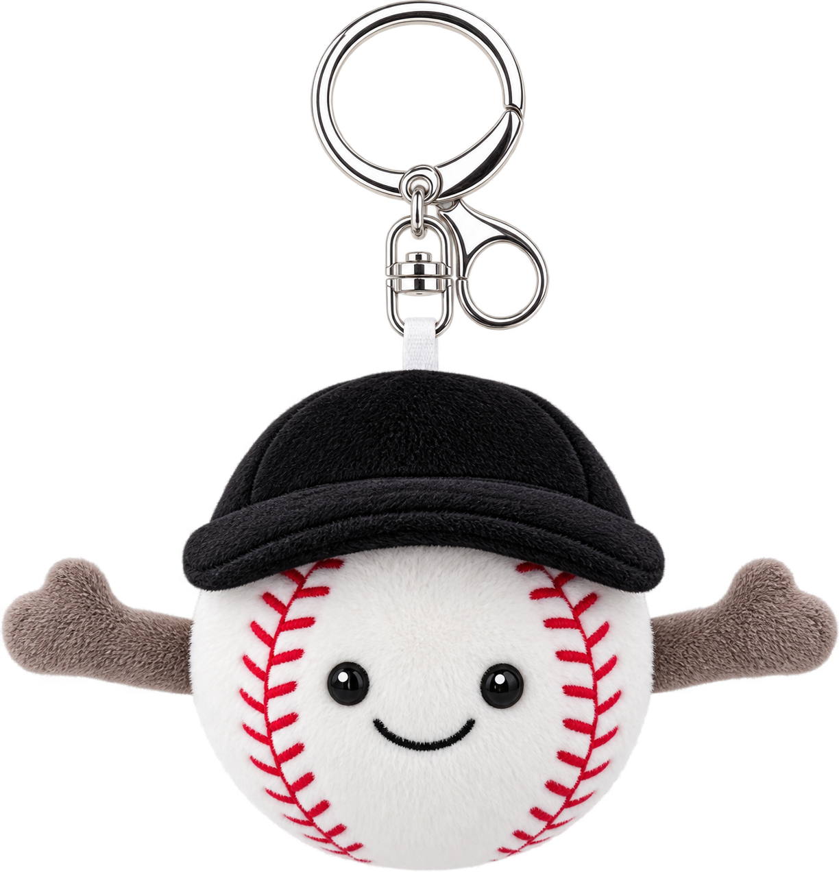 Baseball Plush Charm