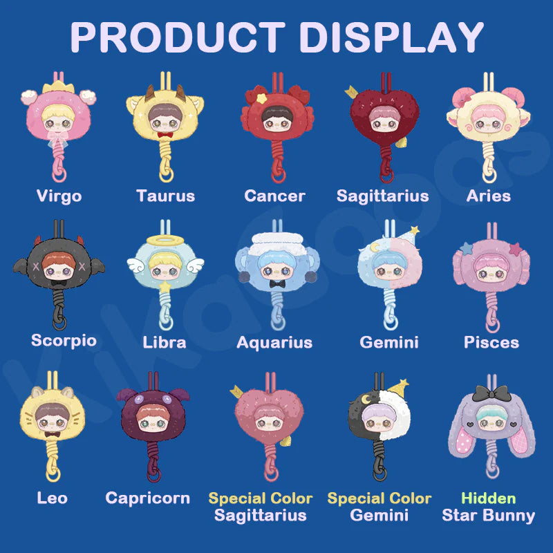 Maymei Horoscope Stories Series Plush Pendant Blind Box
