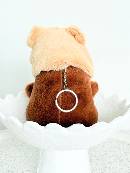 Capybara x Teddy Keyring