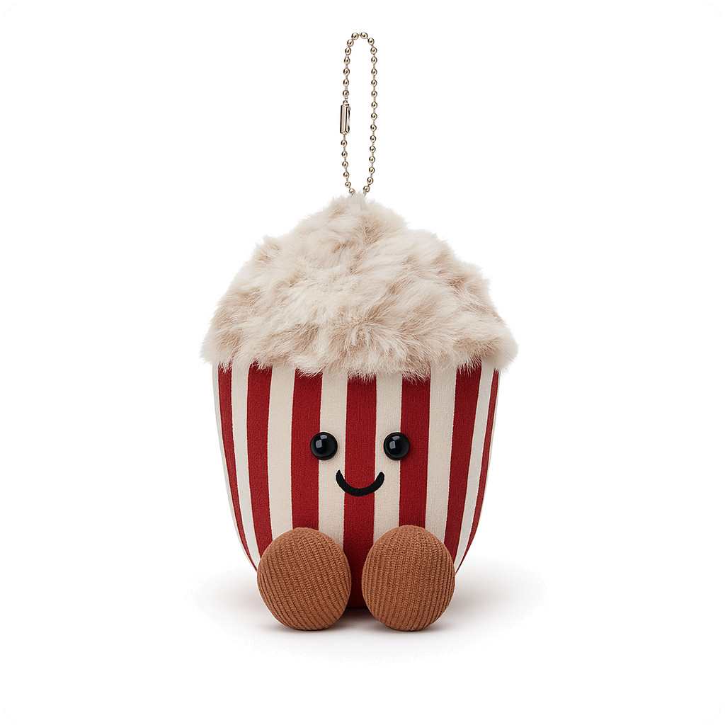 Popcorn Bag Charm
