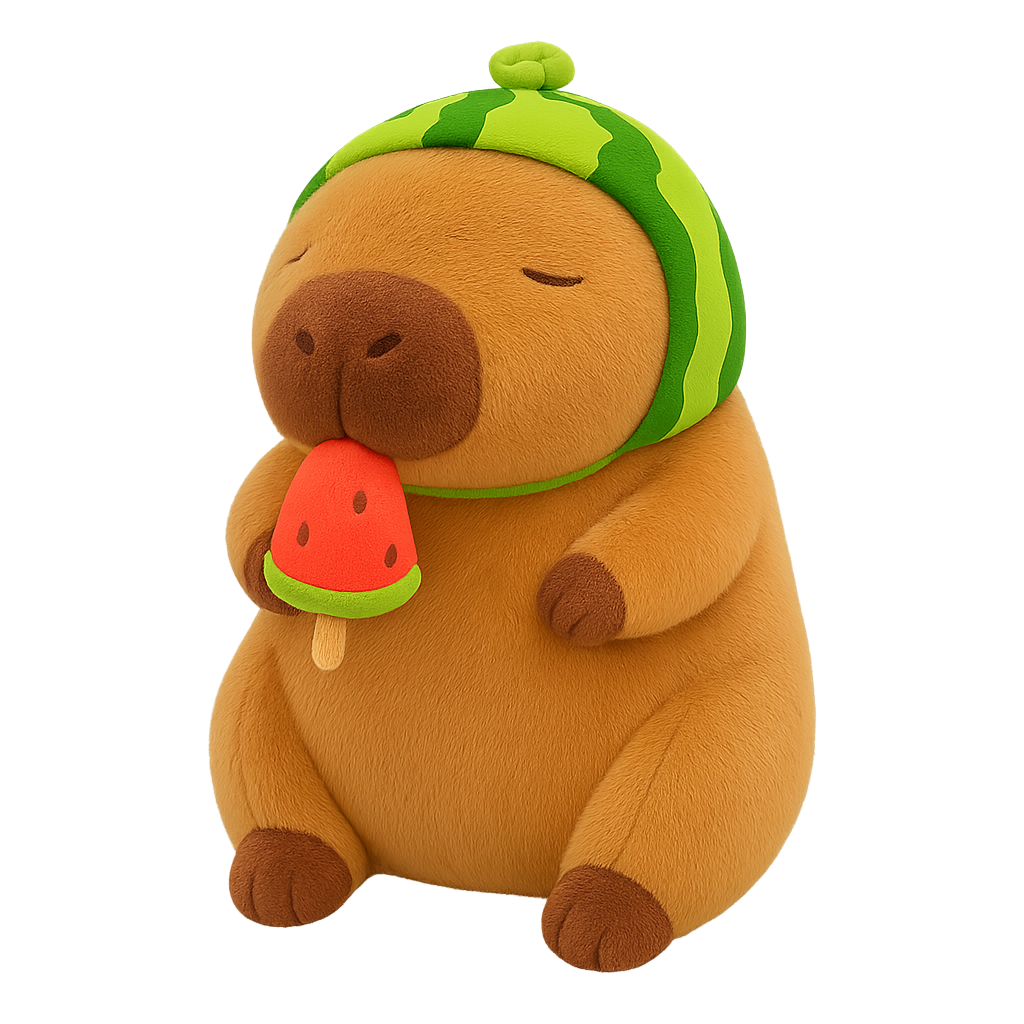 Capybara x Watermelon