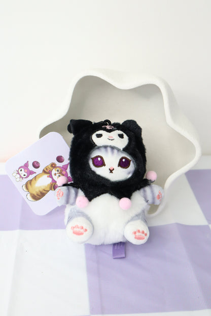 Mofusand Sanrio Plush Keyrings