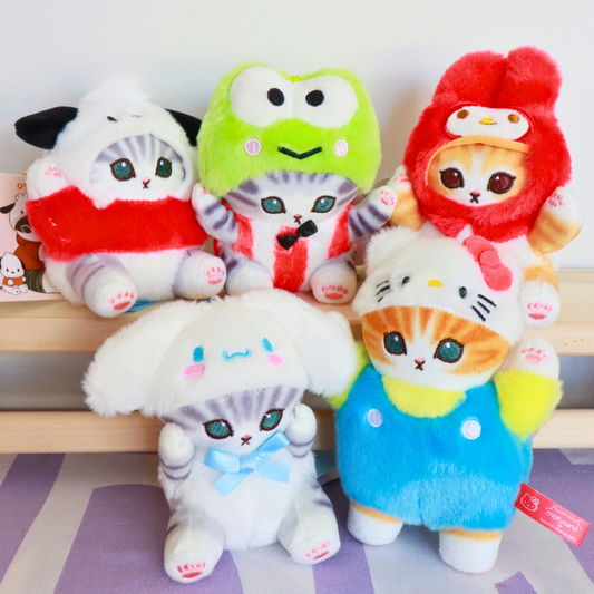 Mofusand Sanrio Plush Keyrings