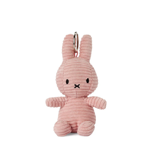 Miffy Corduroy Keychain Pink