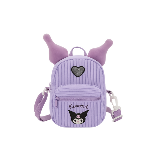 Sanrio Corduroy Kuromi Backpack