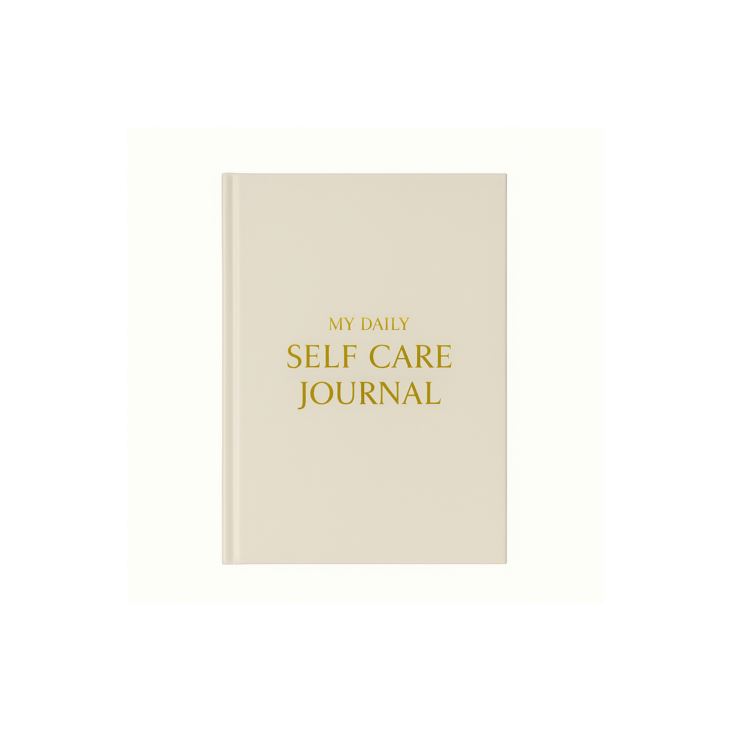 Self-Care Journal Beige