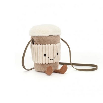 Coffee-To-Go Plush Bag