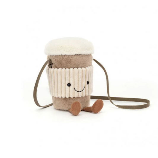 Coffee-To-Go Plush Bag