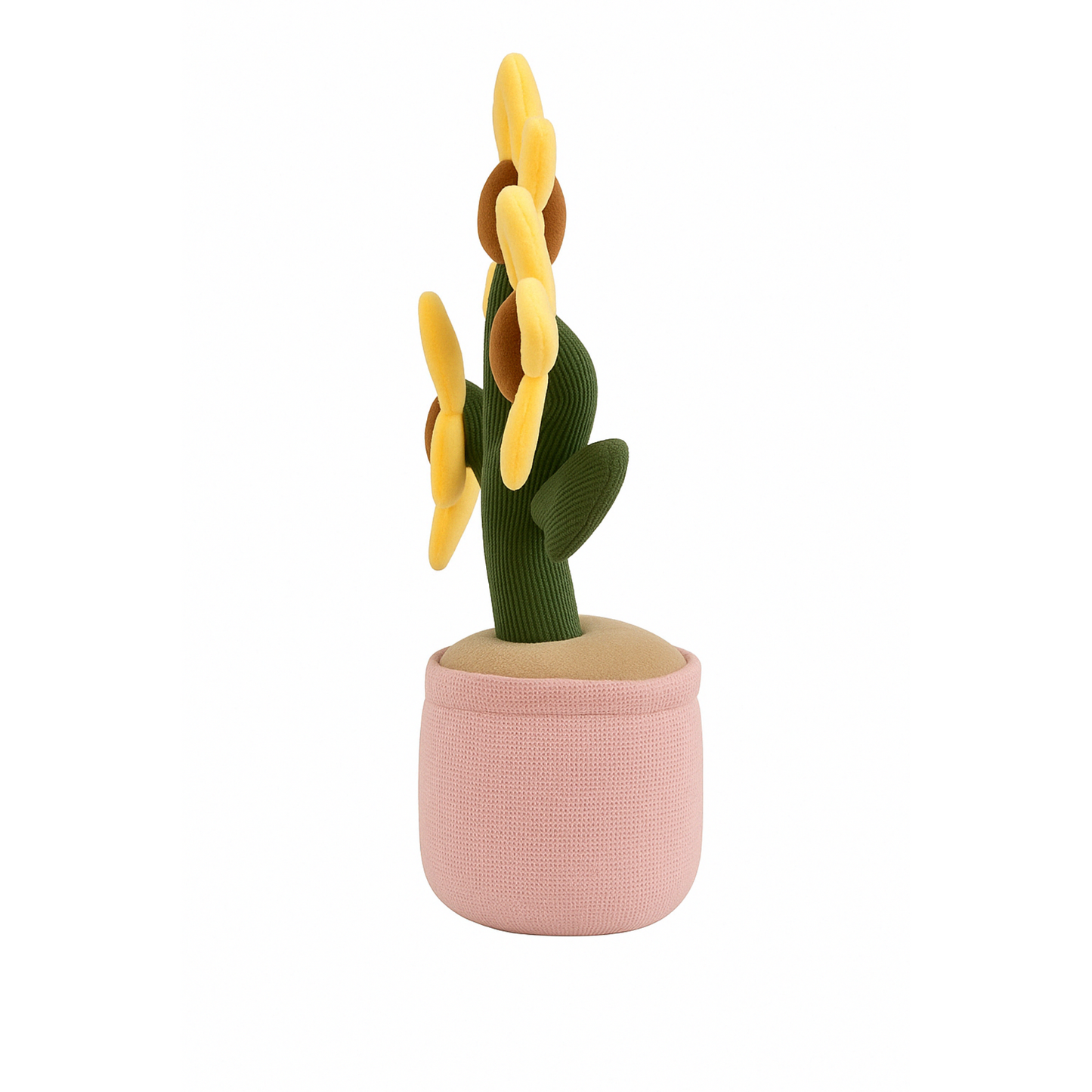 Pink Sunflower Pot