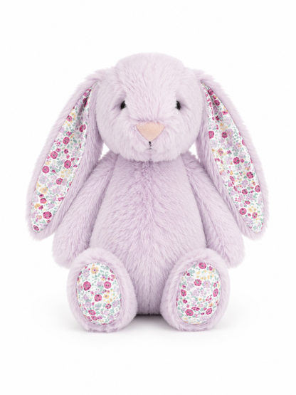 Purple Floral Bunny