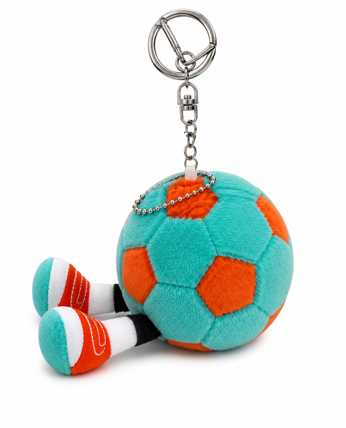 Turquoise Soccer Ball Charm