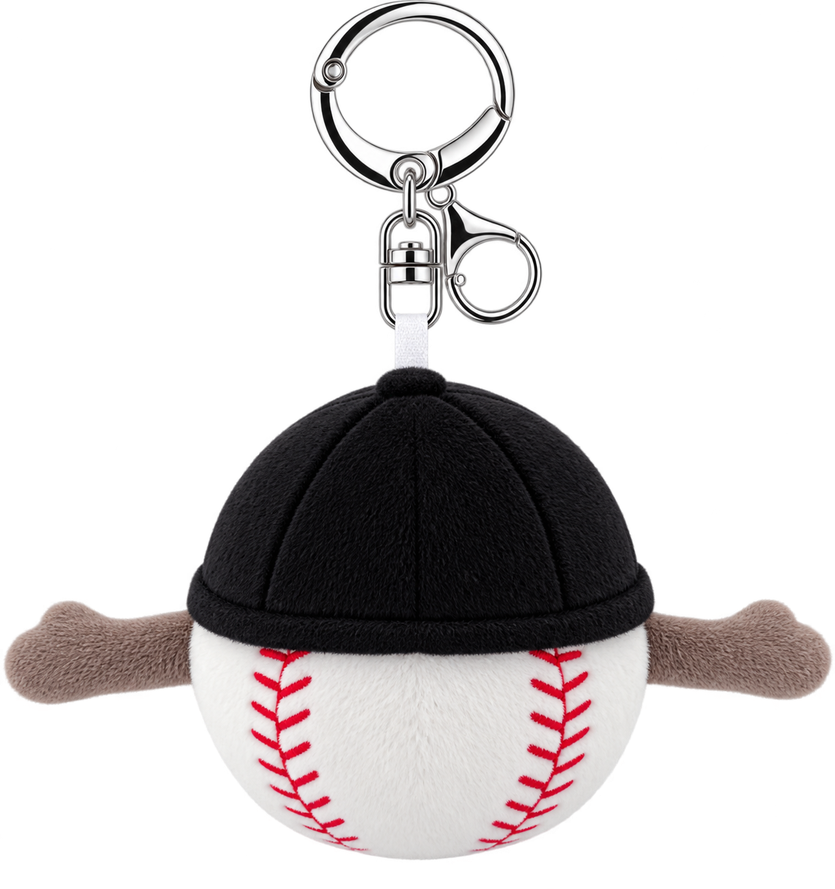 Baseball Plush Charm
