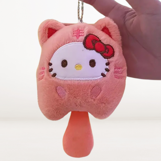 Hello Kitty Plush Key Ring