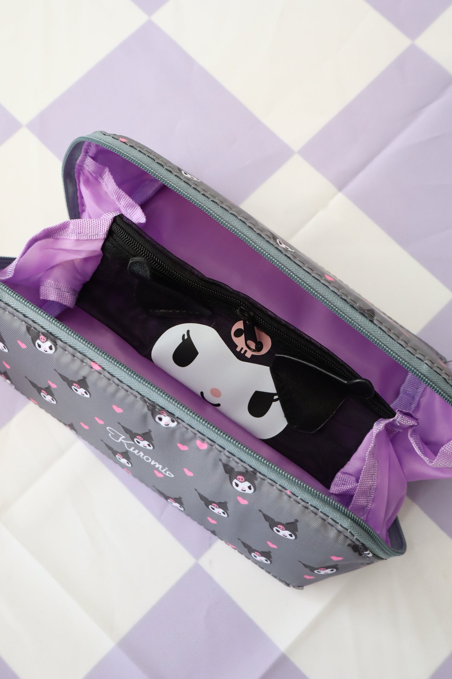 3 Compartment Sanrio Character Pouch