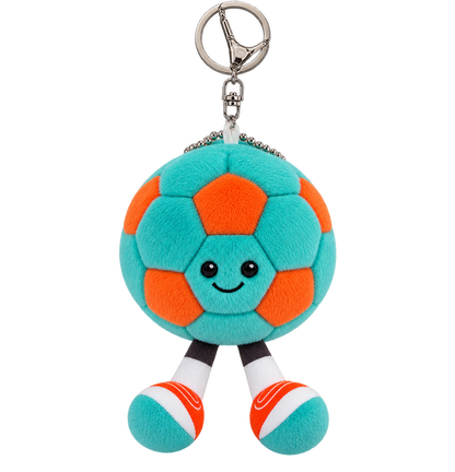 Turquoise Soccer Ball Charm