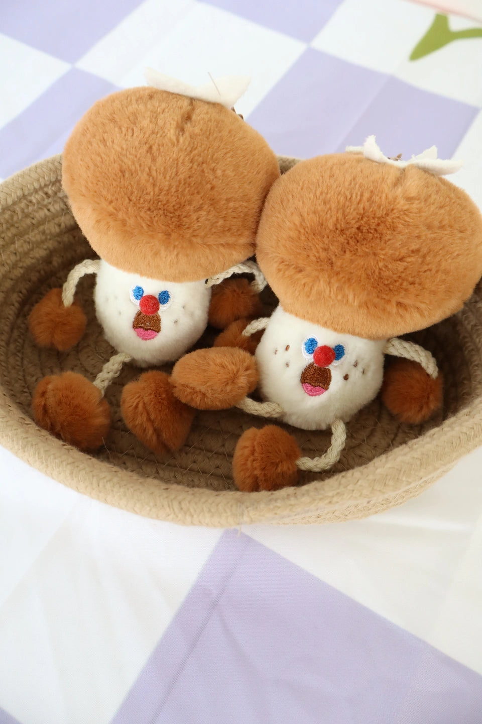 Brown Mushroom Charm