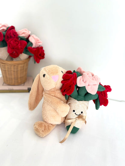 Rose Bouquet Plush