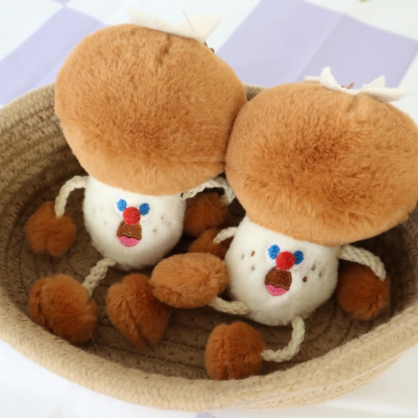 Brown Mushroom Charm